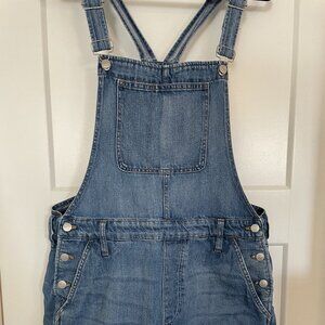 Madewell Adirondack Denim Short Overalls